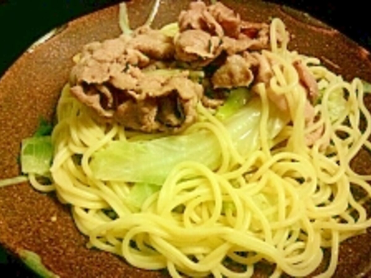 冷しゃぶパスタ レシピ 作り方 By ゆうじん55 楽天レシピ